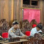 Kanit Samapta Polsek Klungkung Hadiri Rapat Paripurna Istimewa DPRD Kabupaten Klungkung