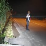 Wujudkan Rasa Aman, Polsek Abiansemal Patroli Subuh Di Jalur Minim Aktivitas