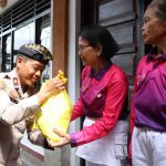 Polres Klungkung Gelar Kegiatan Minggu Kasih di Wantilan Desa Kemoning
