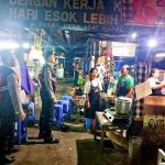 Temani Aktivitas Malam Warga, Blue Light Patrol Sambangi Pasar Senggol Kapal