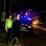 Polsek Kuta Utara Patroli Malam Di Jalan Bumbak  Sambangi Kawasan Hotel