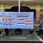Siapkan Pengamanan, Polres Badung Gelar Apel Kesiapan Rekonstruksi Kasus Penembakan WNA Australia