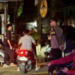 Rutin Patroli Subuh Unit Samapta Polsek Kuta Utara Amankan Kawasan Wisata