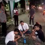 Patroli Biru di Kawasan Taman Ayun Polsek Mengwi Ajak Masyarakat Jaga Kamtibmas