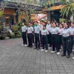 Polsek Mengwi Jumat Curhat Bersama Osis SMK Pariwisata Mengwitani