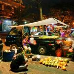 Patroli Sentra Ekonomi, Blue Light Patrol Sat Samapta Sambangi Pasar Senggol Mengwi