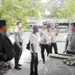 Kapolsek Denpasar Selatan Apresiasi  Pengelola, yang mengolah sampah plastik jadi produk  Bernilai Ekonomi