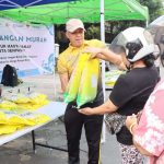 Polresta Denpasar Gelar Bazaar Gerakan Pangan Murah, Sediakan 2 Ton Beras SPHP untuk Warga