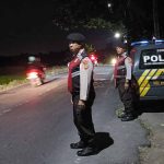 Jaga Kondusifitas, Polsek Abiansemal Laksanakan Patroli Subuh Di Jalur Sepi
