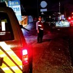 Cegah Gangguan Kamtibmas, Polsek Abiansemal Patroli Subuh Di Jalur Sepi