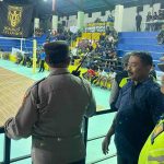 Kapolsek Mengwi Pimpin Langsung Pengamana Final Turnamen Bola Voli