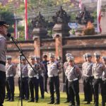 Siap Amankan FBI NAA, Polda Bali Gelar Apel Kesiapan Personel