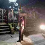 Samapta Polsek Mengwi Laksanakan Patroli di Kawasan Pura, Antisipasi Pencurian Pratima