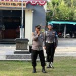 Jamin Situasi Kamtibmas Tetap Kondusif, Kapolsek Nusa Penida Akp I Ketut Kesuma Jaya, S.H. Siagakan Seluruh Personel
