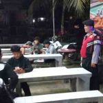 Polsek Petang Sisir Lokasi Usaha Lewat Patroli Malam