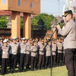 Antisipasi Demo Lanjutan, 1.521 Personel Polda Bali Ikuti Apel Siaga