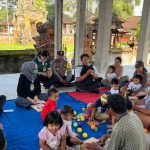 Bhabinkamtibmas Tihingan Sambangi Kegiatan Posyandu Balita di Dusun Penasan