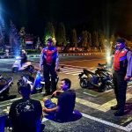 Polres Klungkung Perkuat Keamanan Lewat Patroli Malam di Titik Rawan