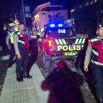 Patroli Subuh UKL Polsek Kuta Utara Ciptakan Situasi Aman Di Jalan Berawa