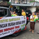 Beras SPHP Murah Kembali Digelontorkan Polsek Dentim, 1 Ton Beras Habis Terjual