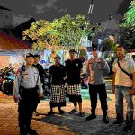 Polsek Kuta Utara Terjunkan Personel Beri Rasa Aman Pengajian Akbar Dan Dalung Bersholawat