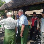 Sambangi Obyek Wisata Taman Ayun Unit Samapta Polsek Mengwi Imbau Jaga Kamtibmas