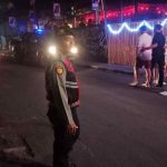 UKL Polsek Kuta Utara Patroli Jelang  Subuh  Di Kawasan Wisata