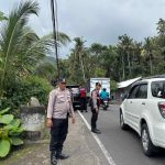 Polsek Dawan Amankan Kegiatan Temu Kangen Mantan Menteri PAN-RB di Desa Paksebali