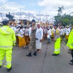 Polsek Dawan Laksanakan Pengamanan Prosesi Nganyud Atma Wedana Maligia Punggel Puri Agung Semarapura Klungkung