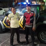 Sambangi Pegadaian Samapta Polsek Kuta Utara Ingatkan Security Tingkatkan Kewaspadaan