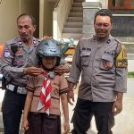 Kenalkan Budaya Tertib Lalu Lintas Sejak Dini, Sat Lantas Polres Badung Sambangi SDN 1 Mambal