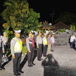 Kapolsek Dentim Pimpin Apel Atensi Malam Minggu