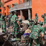 Pasca Banjir Bali, Kodam IX/Udayana Terjunkan Ratusan Prajurit Bantu Evakuasi dan Distribusi Bantuan