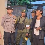 Patroli Wilayah Bhabinkamtibmas Kelurahan Sading Kolaborasi dengan Linmas