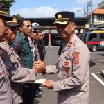 Jaga Kamtibmas, Jaga Kebersamaan, Apel Jam Pimpinan Polres Badung Dibarengi Aksi Kepedulian