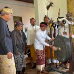 Wakapolres Klungkung Hadiri Pesamuan Agung Pertama Trah Arya Kuthawaringin di Puri Agung Semarapura