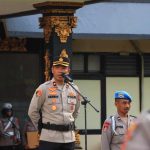 Wakapolres Klungkung Tekankan Disiplin dan Kesederhanaan Anggota.