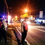 Sambangi Jalur Rawan Dan Pemukiman Penduduk, Polsek Petang Tingkatkan Blue Light Patrol