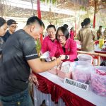 Waketum Bhayangkari Kampanye Rabies 350 Ekor Hewan Ikut Vaksin Di Polres Buleleng