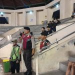 Samapta Polsek Mengwi Lakukan Pengamanan Turnamen Bola Voli Mangupura Cup 2025