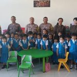 Kenalkan Tata Tertib dan Rambu Lalu Lintas, Anak-Anak PAUD Antusias Belajar Bersama Kanit Binmas Polsek Dentim
