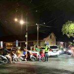 Potensi Gangguan, Unit Lantas Polsek Mengwi Lakukan Pengaturan Strong Point