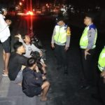 Patroli Antisipasi Trek-trekan di Wilayah Denpasar Selatan Berjalan Kondusif