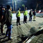 Jaga Keamanan Polsek Mengwi Patroli Subuh Susuri Jalur Utara