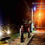 Polsek Mengwi Terus Gencarkan Patroli Biru Guna Tercipta Situasi Kamtibmas Yang Kondusif