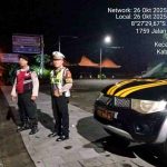 Kapolsek Mengwi Pimpin Patroli Malam Minggu Sasar Rest Area Desa Kuwum