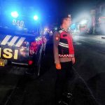 Antisipasi Gangguan Kamtibmas Polsek Kuta Utara  Patroli Jelang Subuh Di Jalan Gatsu Barat