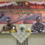 Bangun Polri yang Profesional, Tim Bidkum Polda Bali Beri Penyuluhan Hukum di Polres Badung