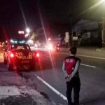 Pawas Ipda Degi Rajuandi S.Tr.K Pimpin Patroli Jelang Subuh Di Jalan Gatsu  Barat