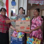 Sentuhan Kasih Satgas Humas Damai Cartenz untuk Anak Sekolah Minggu GKI Alfa Omega Kotaraja